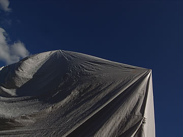 Alpinists climbing a summit… while the roaches are dying.