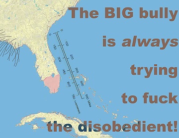 The big bully is always trying to f--- the disobedient!