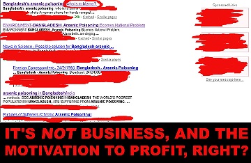 Business and the motivation to profit are not to blame, right?