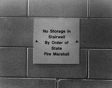 By Order of State Fire Marshall! (~1998).