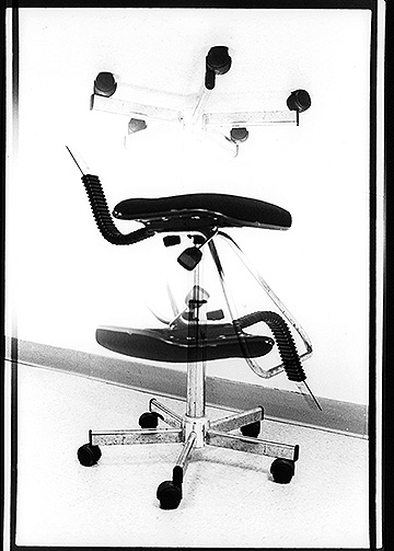 The abstracted chair (~1998).