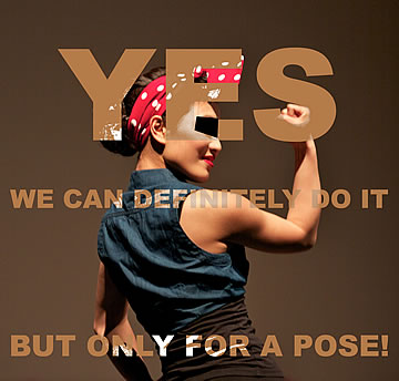 Yes, we can definitely do it, but only for a pose!