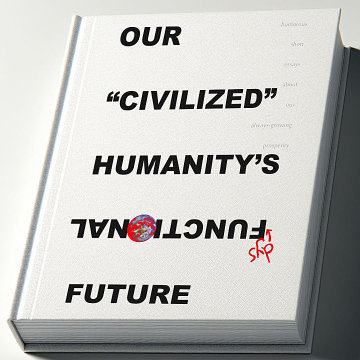 Our civilized humanity's dysfunctional future essays.