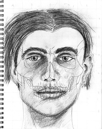 Self-portrait 1 (class assignment).